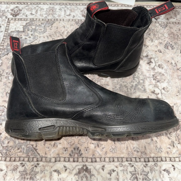 Redback UBBK Easy Escape Chelsea Boots Mens Size 13 US Black Leather Steel Toe main image 5